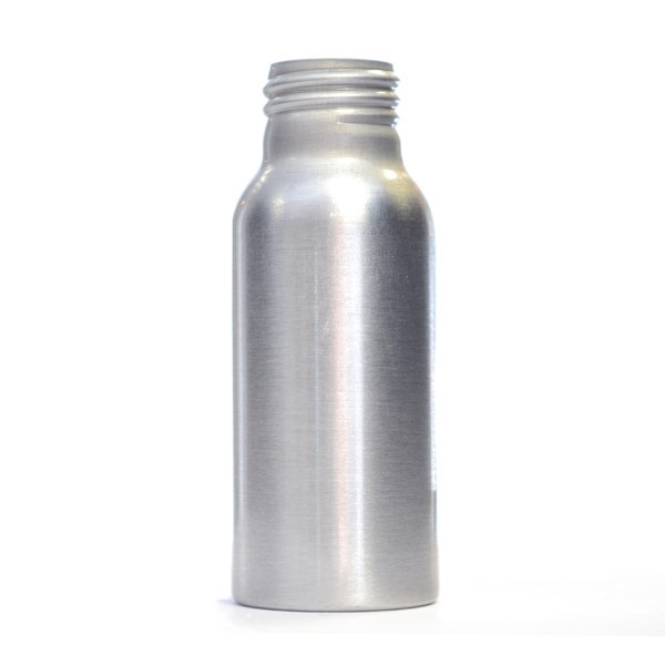 50ml Brushed Aluminium Bottle, 24/410 Neck