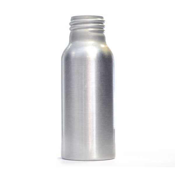 50ml Brushed Aluminium Bottle, 24/410 Neck