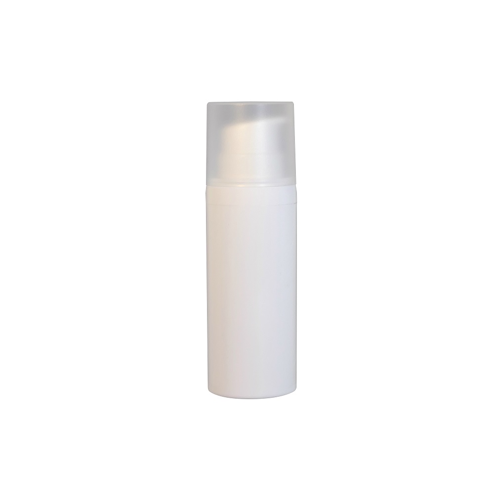 50ml Gloss White Mezzo Airless Container *BASE ONLY* MEZ50GWPP