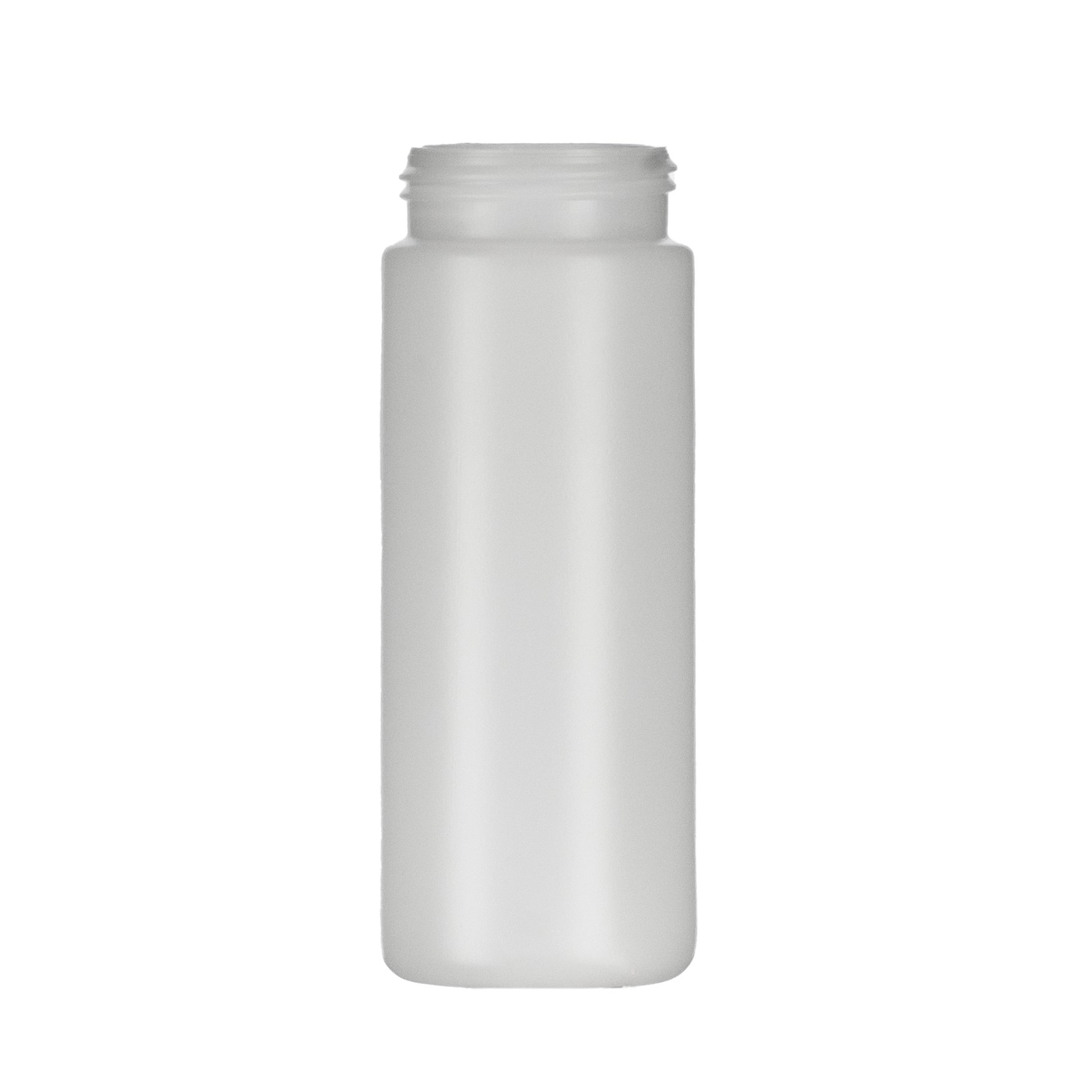 50ml Natural HDPE Cylindrical Foamer Bottle, 30mm Neck
