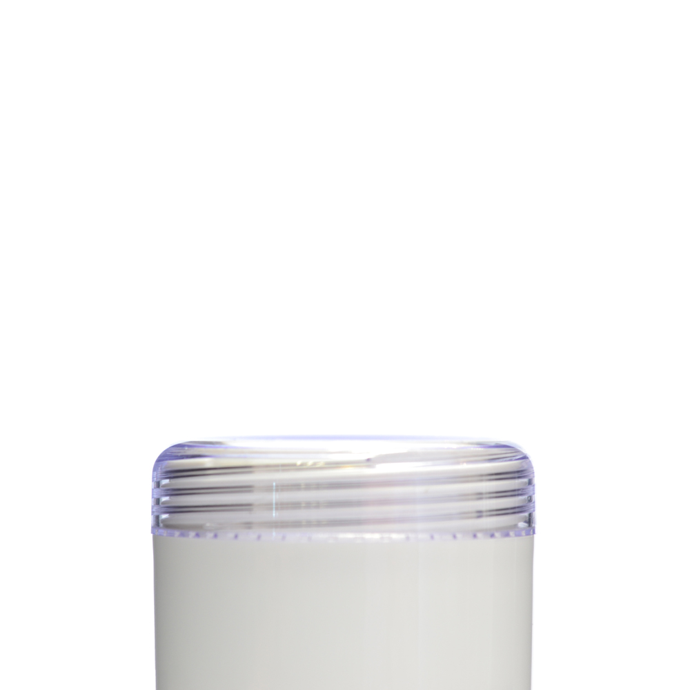 56mm Clear SAN Domed Cap, Unwadded