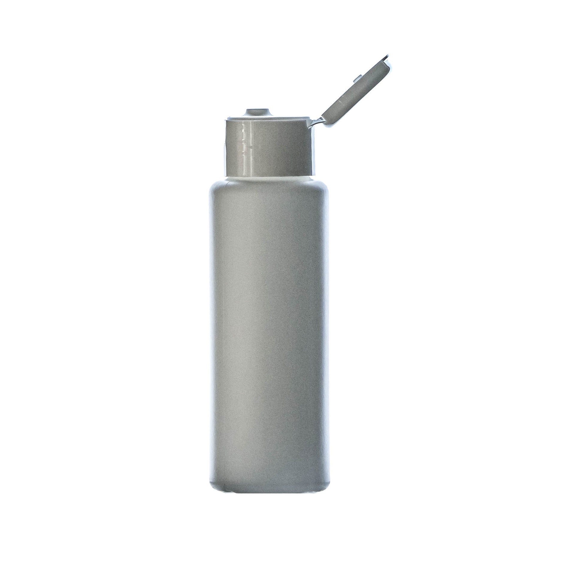 60ml White HDPE Cylindrical Bottle, 22/415 Neck