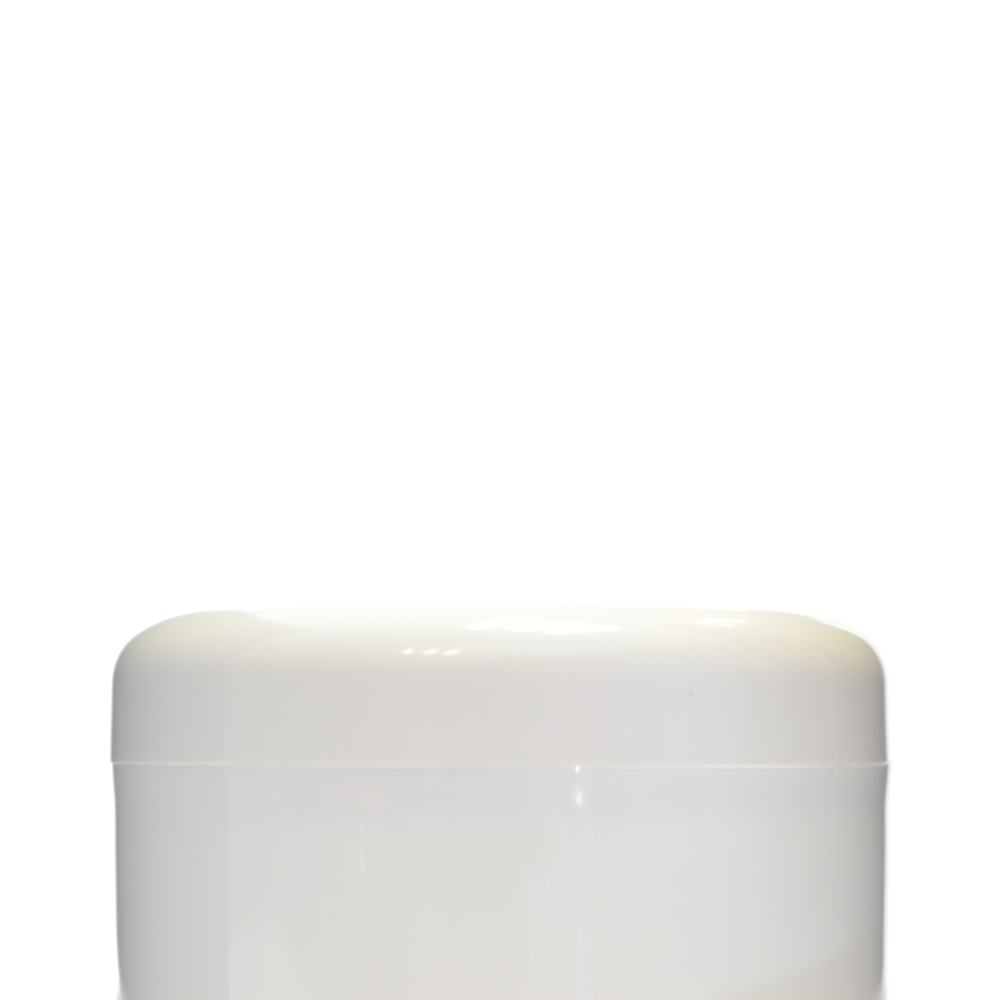 83mm White Domed Cap, EPE Lined