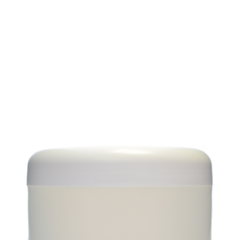 83mm White PP Domed Cap, EPE Lined