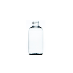 150ml Clear PET Boston Round Bottle, 24/410 Neck [BR1501CT-SP2]