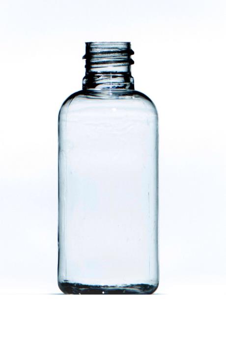 50ml Clear PET Boston Round Bottle, 20/410 Neck [BR501CT-SP]