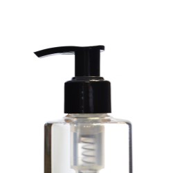 24/410 Black Smooth Lotion Pump, Diptube 172mm FBOG