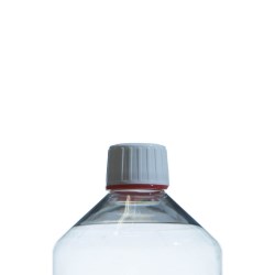 28mm ROPP White PP Screw Cap with White Band, Boreseal