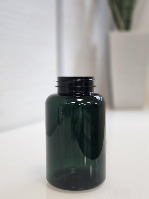 300ml Dark Green PET Skypack Jar, 45/400 Neck