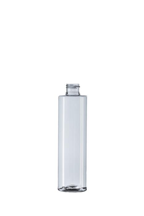 250ml Clear PET Apollo Bottle, 24/410 Neck, 35% PCR