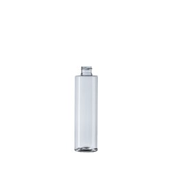 250ml Clear PET Apollo Bottle, 24/410 Neck, 35% PCR