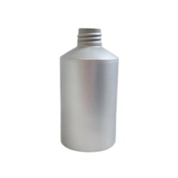 300ml Sharp Shoulder Aluminium Bottle, 28/410 Neck, 100% PCR