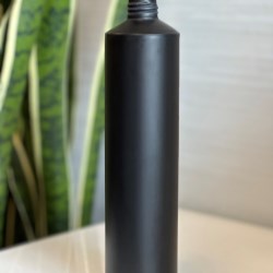 750ml Sharp Shoulder Aluminium Bottle, Brushed Glossy, 100% PCR, 28/410 Neck