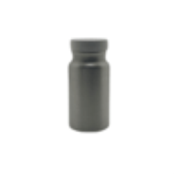 Aluminium Pill Jar, 45 X 95mm 125ml capacity, FDA Lacquer, 38/400 Neck