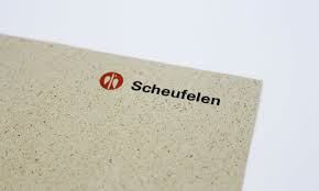 Revolutionary Fresh Fiber Product „Grass paper by Scheufelen”