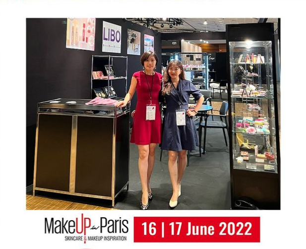 Libo attends MakeUp Paris 2022