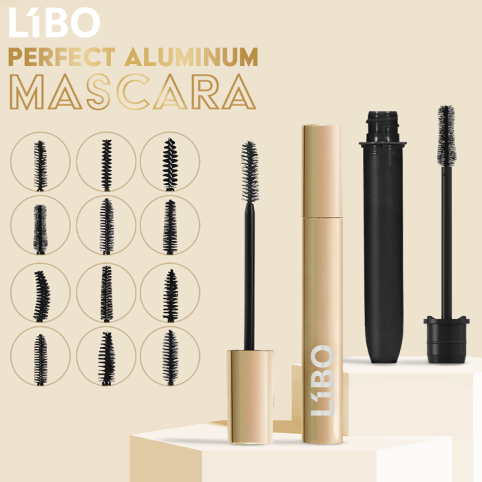 Refillable Aluminum Mascara by LiBO