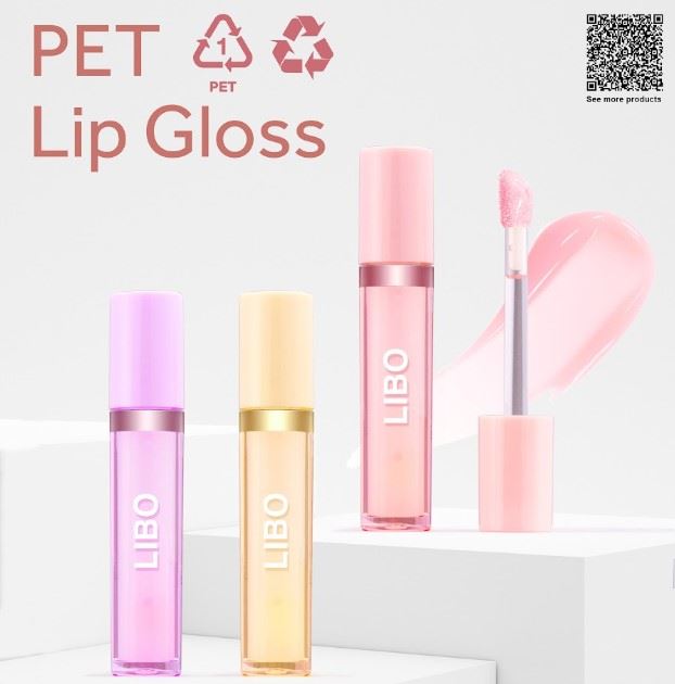 PET Lipgloss: Customizable and Recyclable