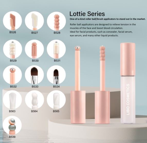 Revolutionize Your Beauty Routine: Discover the Lottie Series with Versatile Roller Balls and Brushes