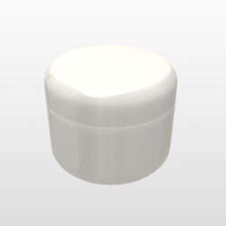 DOMED double wall jar -V231- 100cc