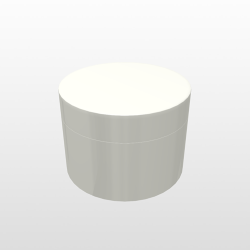FLAT double wall jar -V252- 150cc