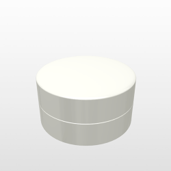Pressed Powder Container - V215 - 4+4cc