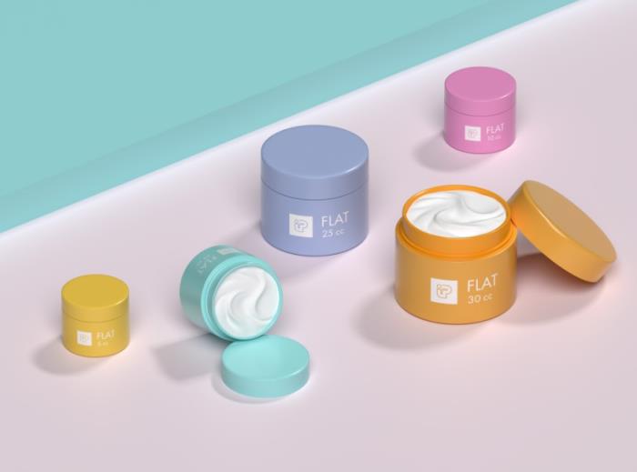 Flat Jars in PP and PCR: The Complete Line