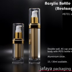 Acrylic Bottle (Rectangle) B701 - 30ml