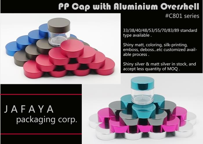 PP Cap with Aluminium Overshell - 55/400