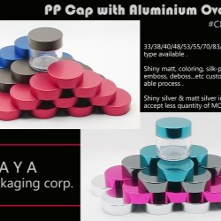 PP Cap with Aluminium Overshell - 83/400
