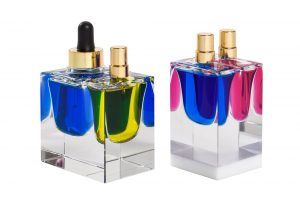 Dual-chamber perfume bottles: merging innovation