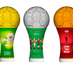 Verbeecks playful Soccer Trophy PET jar