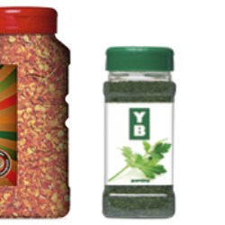 Square Grip Jars