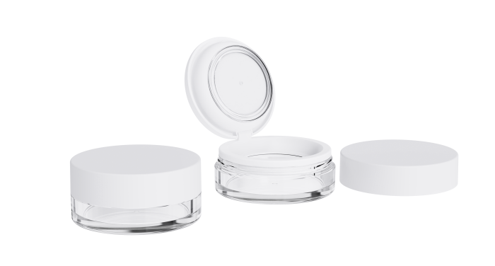 Airtight Loose Powder Jars