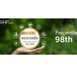 SHP Achieves Awarded EcoVadis Gold Medal Certification in 2024