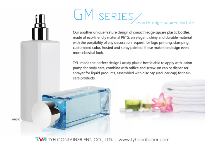 TYH containers new PETG packaging design - GM Series