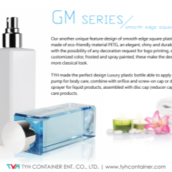 TYH containers new PETG packaging design - GM Series