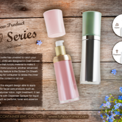 The Double-wall design Acrylic Packaging Bottle, introduced by TYH Container