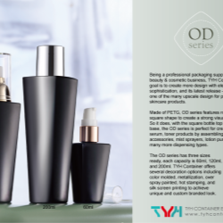 Elegant packaging design: The OD series by TYH Containers