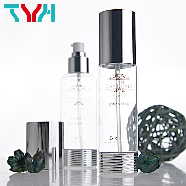 JNAP : Round Shape PETG Cosmetic Bottle with Pump