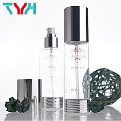 JNAP : Round Shape PETG Cosmetic Bottle with Pump