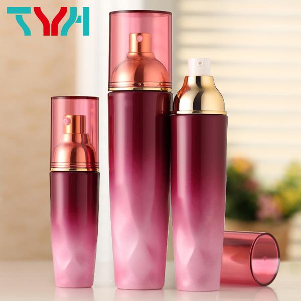 OBPC : Luxury Conical Shape with Argyle Cosmetic Bottle and Cap