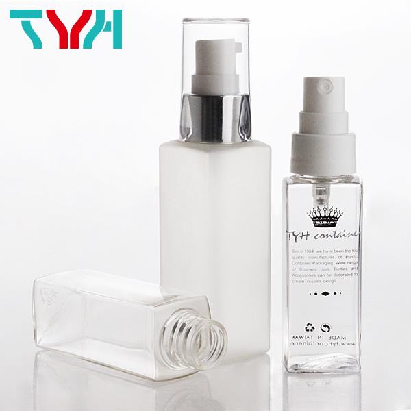 GQ : Square Shape Cosmetic Bottle