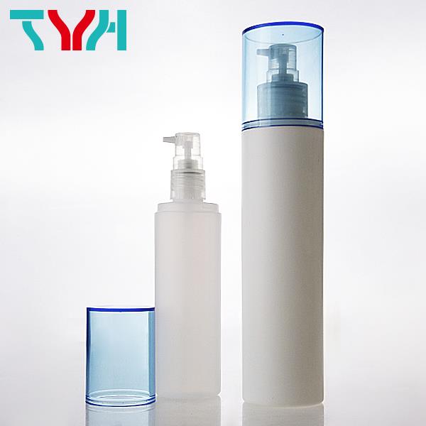 JNPC-PE:Round Shape PE Cosmetic Bottle with Cap