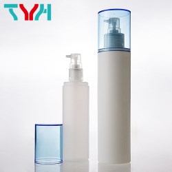 JNPC-PE：Round Shape PE Cosmetic Bottle with Cap
