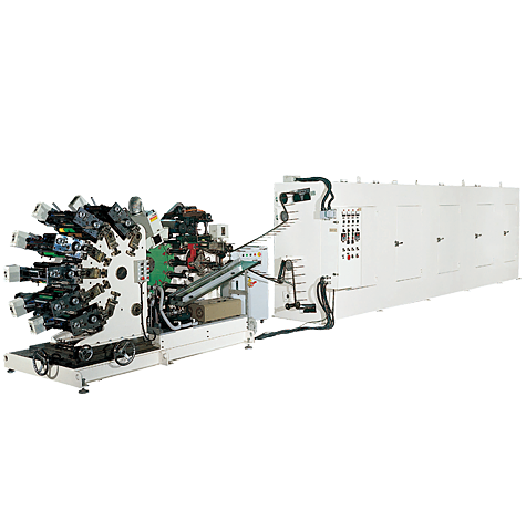 Computerized 6 Color Printing, Coating & Drying Machine
