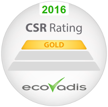 Ecovadis: Decomatic in “gold”