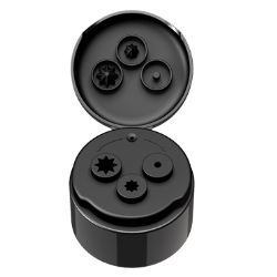 Adjustable caps: The special flip-cap