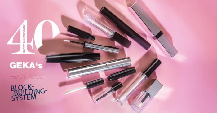 40th Anniversary of GEKA's Block Building System For Cosmetics