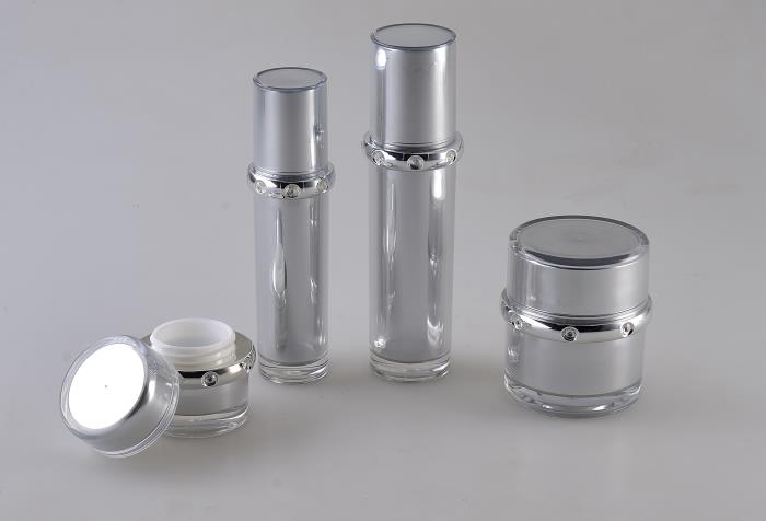 Acrylic Packaging Container with Diamond Ring Decoration